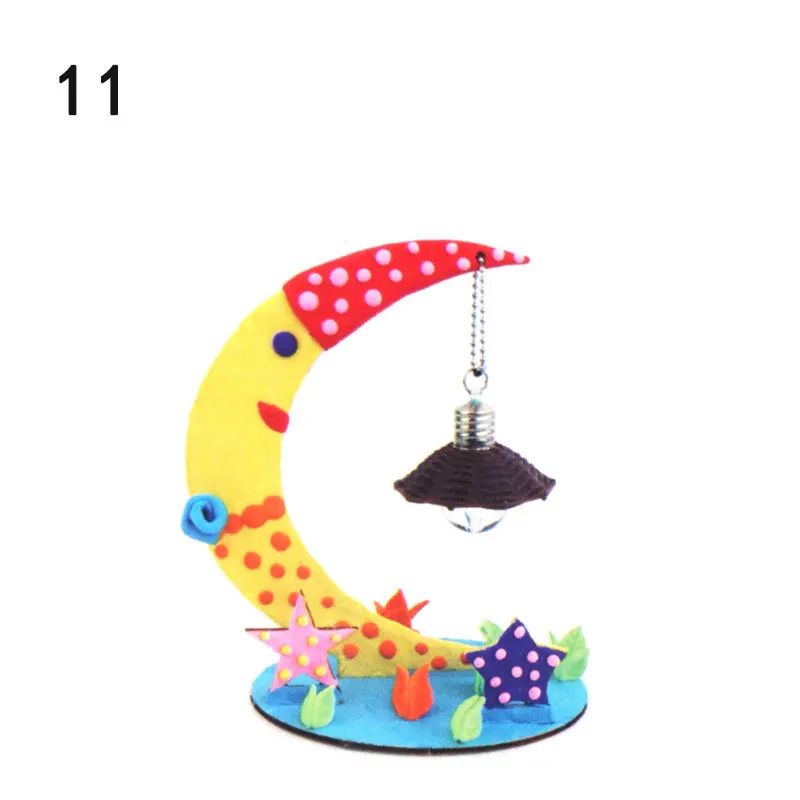 Волшебная 3D лампа ручной работы для детей, детская лампа для малышей, подарок на день рождения, игрушки, домашное украшение ручной работы, игрушка - Цвет: 11