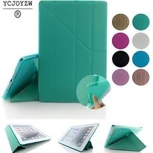 Чехол для Ipad 4 3 2 с подставкой, умный ТПУ мягкий чехол из искусственной кожи, откидная задняя крышка для Apple iPad Mini 3 2 1/Air 1/2 retina Sleep wake