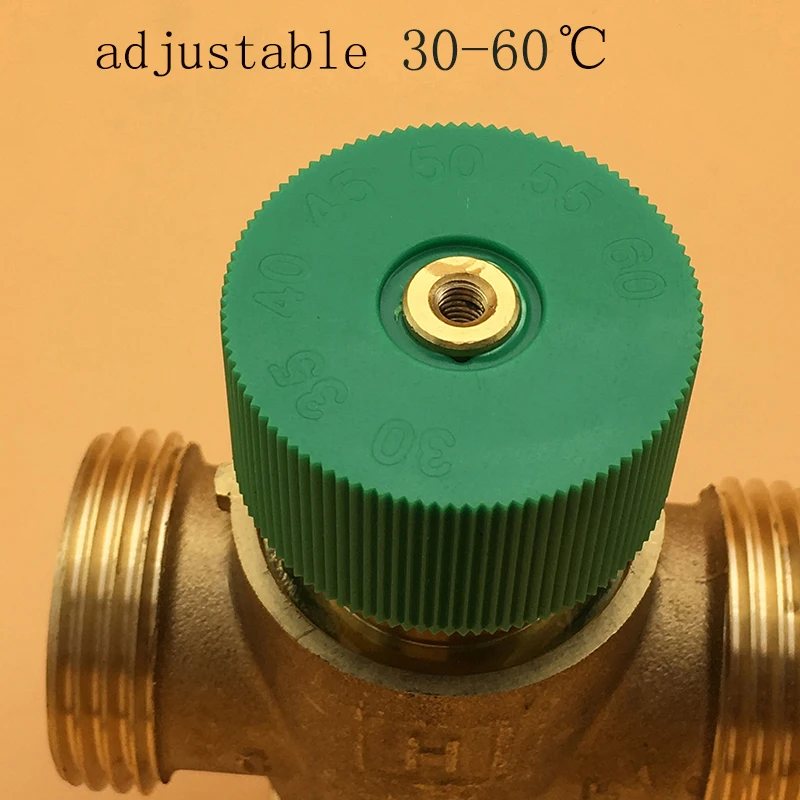 DN20(G3/4") DN25(G1")DN15(G1/2") Thermostatic valve Thermostatic Mixing valve Solar energy Pipe mixing with brass union