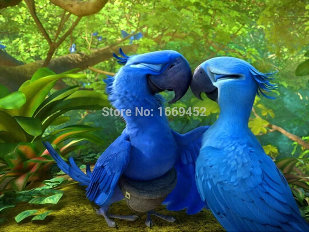 3d Diamant Mosaïque Oiseaux Cadeaux Bricolage Plein De