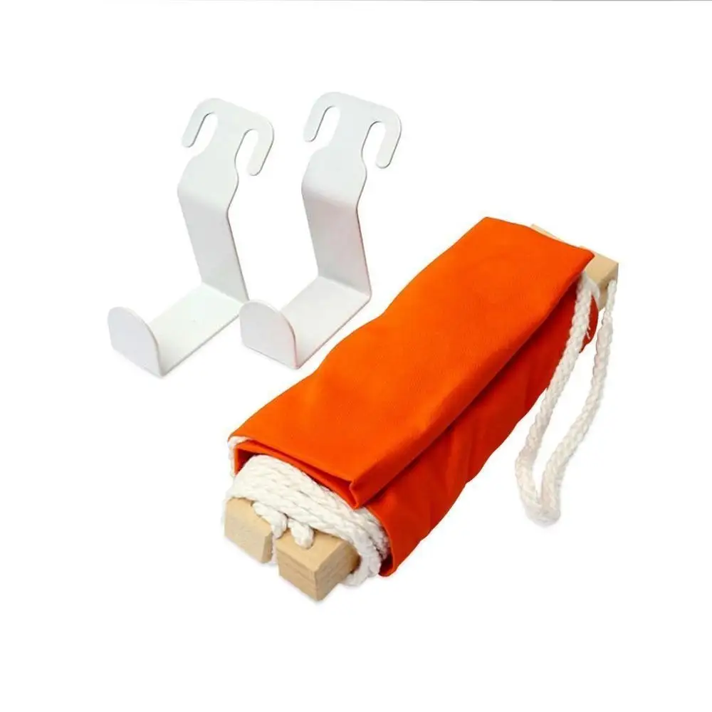 Повседневный креативный гамак для ног ленивый Досуг стол Расслабление ног положить ноги качели коврик для ног - Цвет: Оранжевый