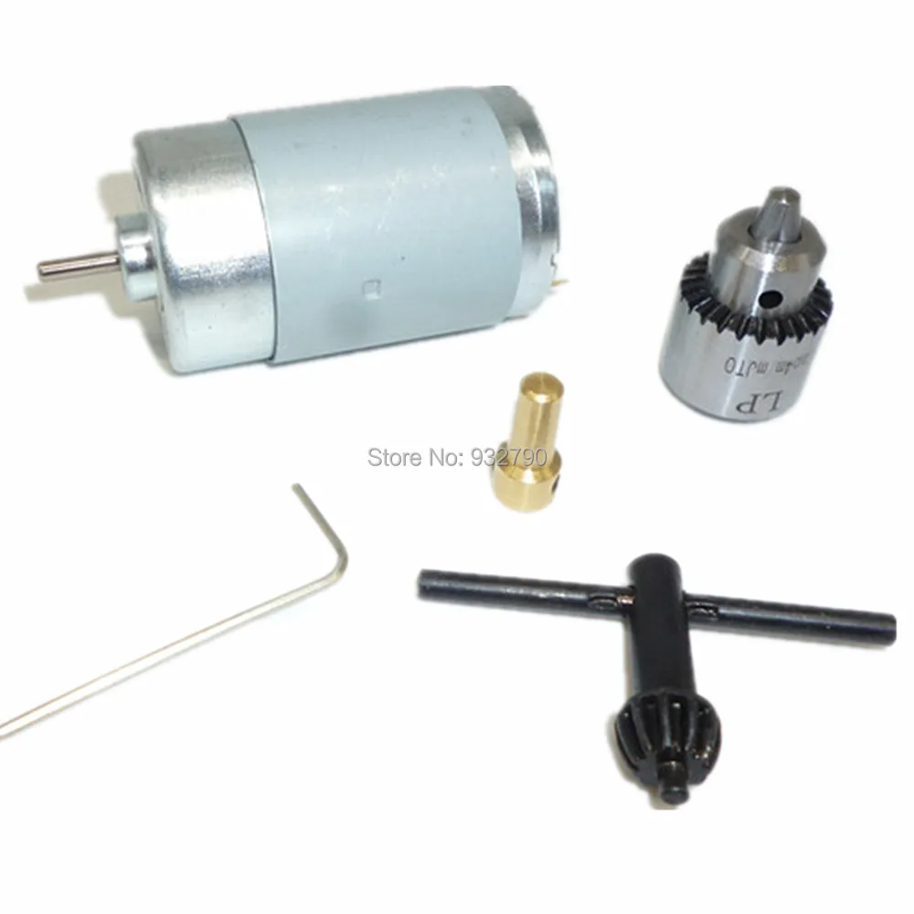 6 15v Mini Lathe Press Motor Chuck Electric Drill Chucks Chuck Key Jt0
