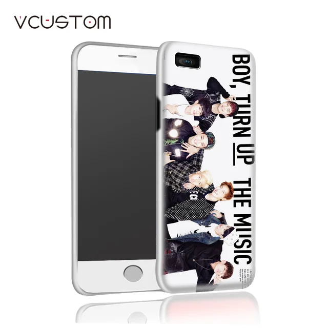 vcustom white hard cases for IPHONE 5 5s 2017 Bangtan Boys