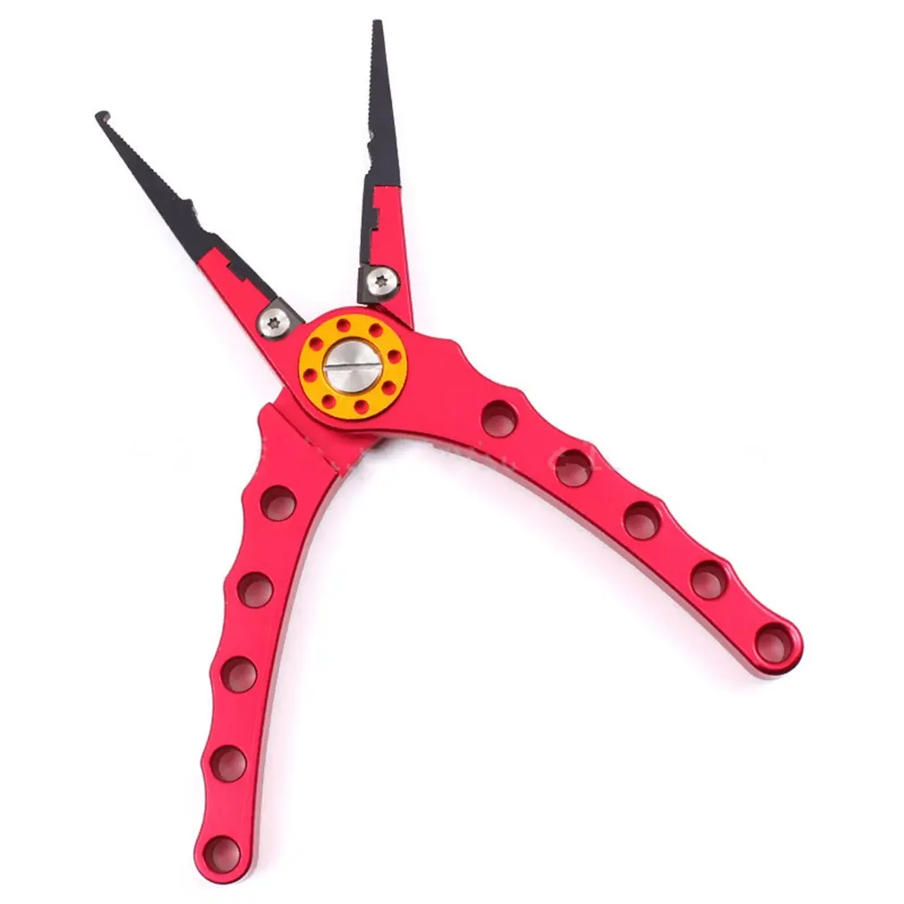 

Outdoor Fishing Tools Aluminum Fishing Pliers Scissors Line Cutter Braid Cutter Hook Remover Acessories