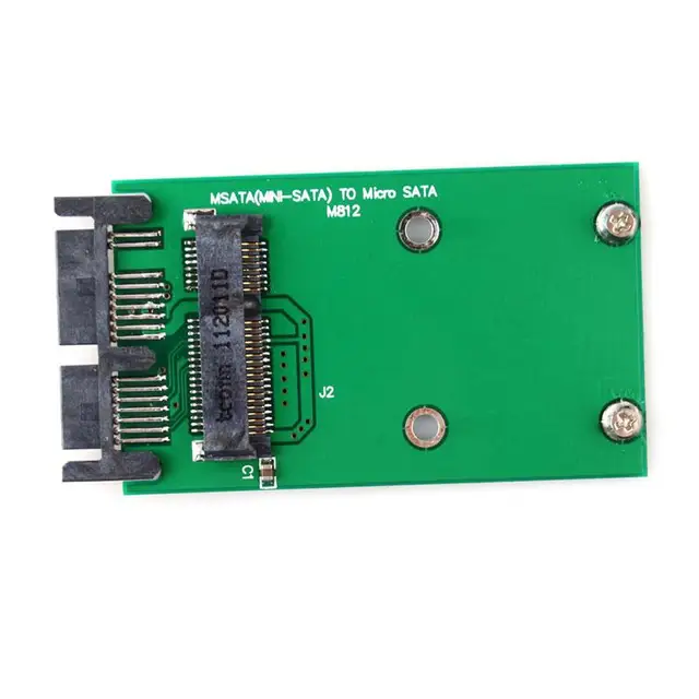 Mini PCI-e PCIe mSATA 3x5cm SSD to 1.8 Micro SATA Adapter converter card #55346
