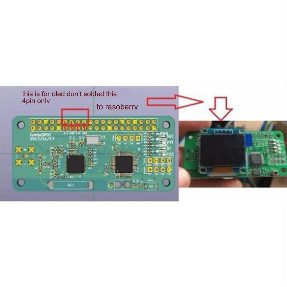 

hot Antenna + Case + OLED Screen + MMDVM Hotspot Signal Receiver Parts Kit Support P25 DMR YSF for Raspberry pi HH