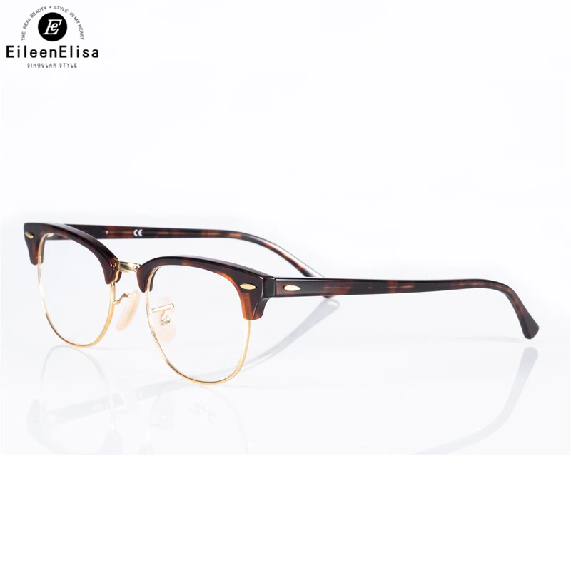 EE Высокое качество Новинка года Для мужчин оптические очки кадр Для женщин Оправы для очков квадратные очки классический кадр Oulos De Sol