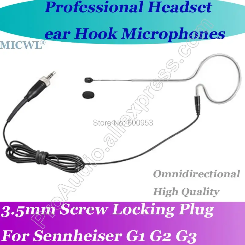 Беспроводная гарнитура MICWL Pro всенаправленный микрофон для Sennheiser G1 G2 G3 система