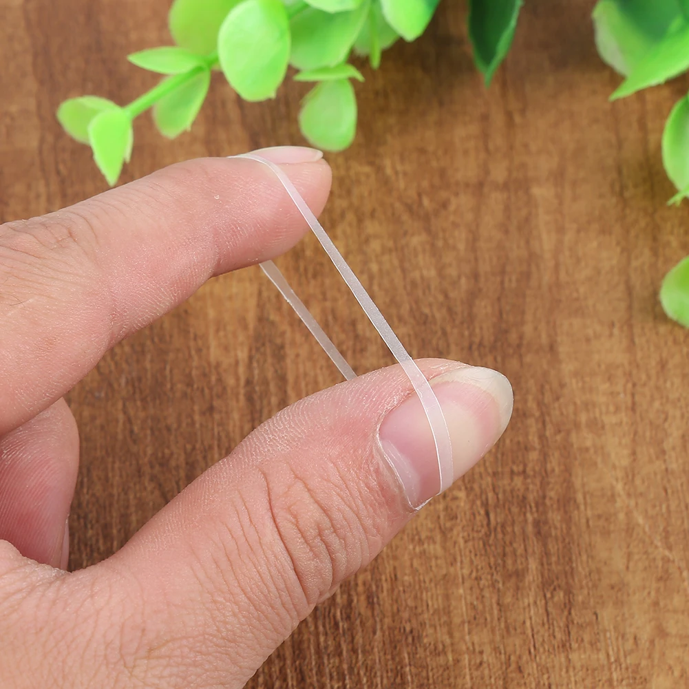 400PCS/Bag Transparent Traceless Hair Rubber Cord Women Girls Elastic Hair Band Braids Headwear Tie Rope Hair Accessories 400PCS/Bag Transparent Traceless Hair Rubber Cord Women Girls Elastic Hair Band Braids Headwear Tie Rope Hair Accessories