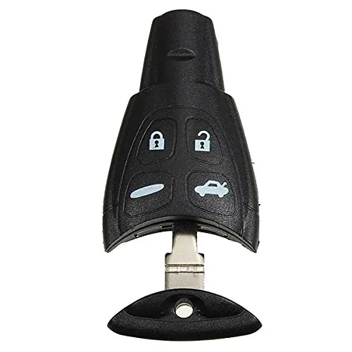 

AUTO Replacement 4 Buttons Remote Key Fob shell PMB Shell Case for SAAB 93 95