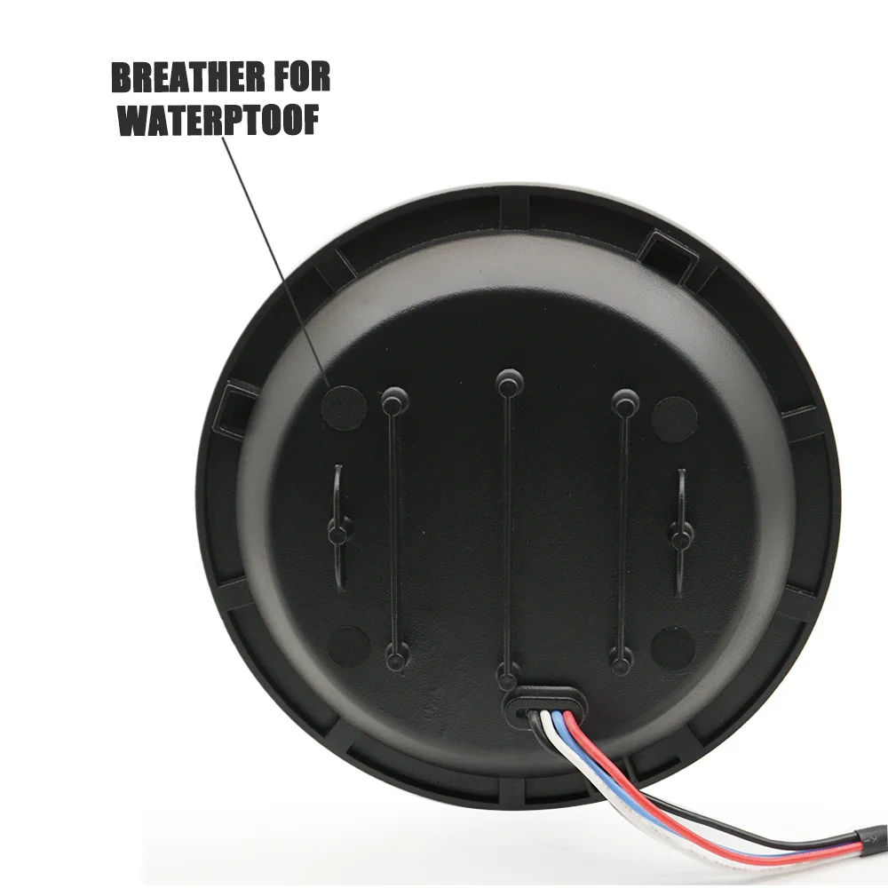 Cena 1 para światła do jazdy 75W samochód Led H4 7 cal akcesoria samochodowe anioł oczy H4 Led reflektor dla Lada Niva 4X4 Uaz Hunter Hummer Harley