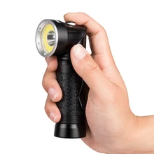 T6 COB 90 Degree Fold Powerful LED Flashlight Multifunction Torch Light For Hunting Camping Search Lantern Emergencies Lamp