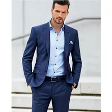 Мужской костюм на заказ, костюм из двух предметов для свадьбы, костюм жениха, костюм шафера, стильный модный тренд для отдыха, мужской костюм для рождественвечерние вечеринки