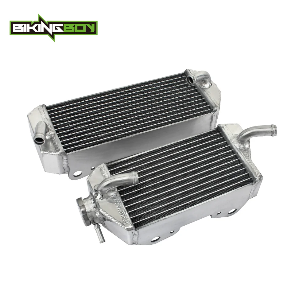 

BIKINGBOY 1 Pair Aluminium Core MX Offroad Water Cooler Cooling Engine Radiators for Kawasaki KX450F KX 450F KX 450 F 2016 2017