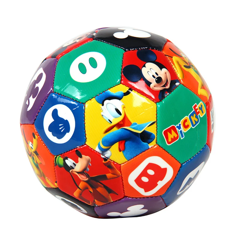 Дисней Микки ПВХ 15 см футбольный мяч Fussball игрушка шарики для игры на открытом