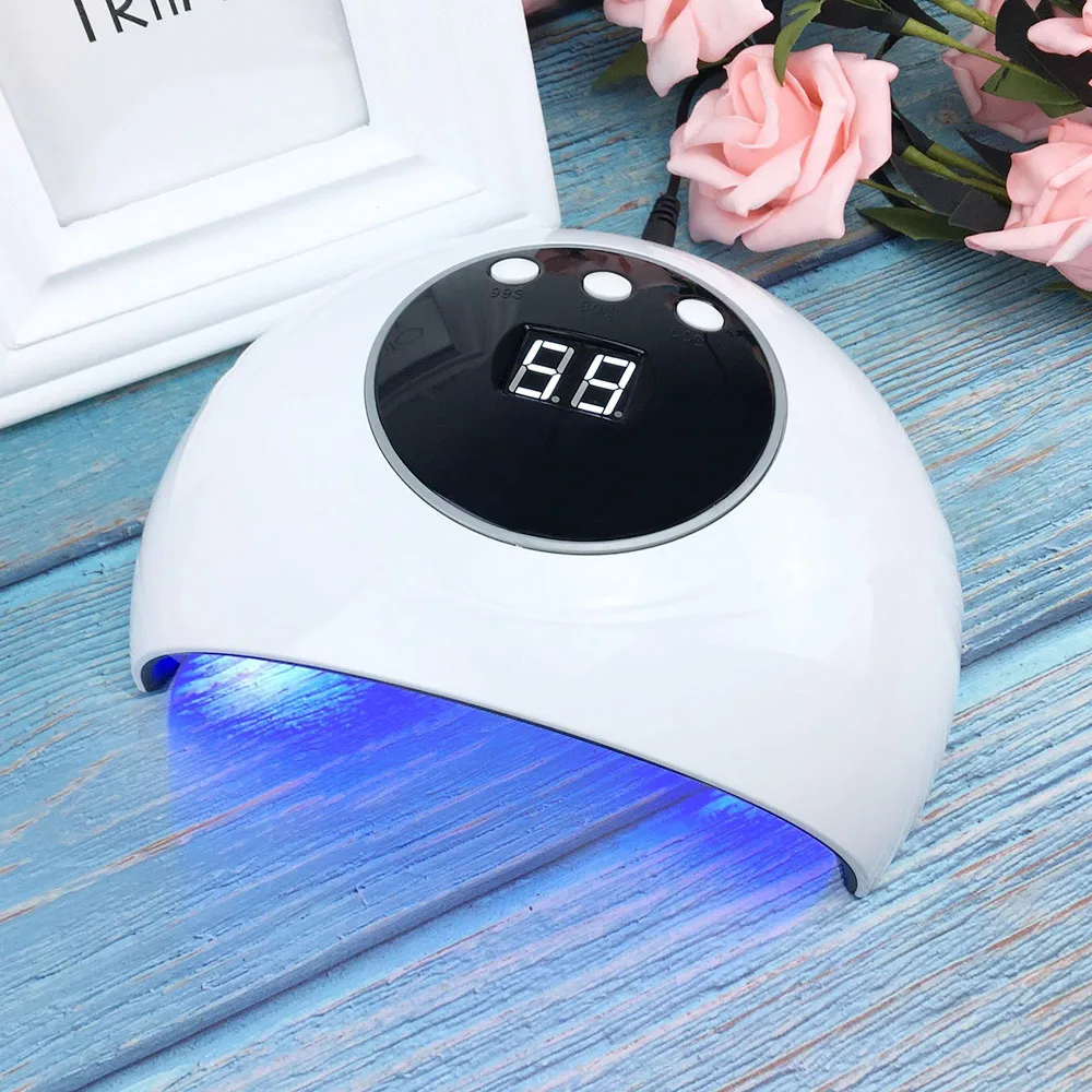 New Gel Nail Lamp 36W White Light Profession Nail Dryer Manicure LED UV