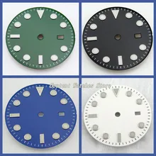 28,5/31,5 мм черный/синий/зеленый/белый циферблат стерильный Fit Mingzhu 2813/3804 Move Мужские t аксессуары для часов