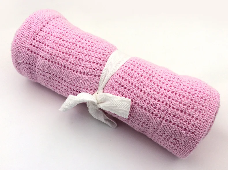 Детское одеяло вязаные пеленки для новорожденного супер мягкое одеяло для малышей детские постельные принадлежности одеяло для кровати диван корзина коляска одеяло s