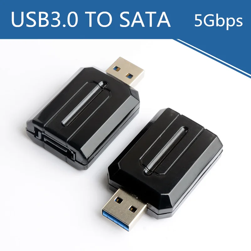 

Fanshu USB 3.0 to SATA Converter Plug and Play Converter Adapter for External 2.5 3.5 HDD Up to 5Gbps Data Fast Transmission