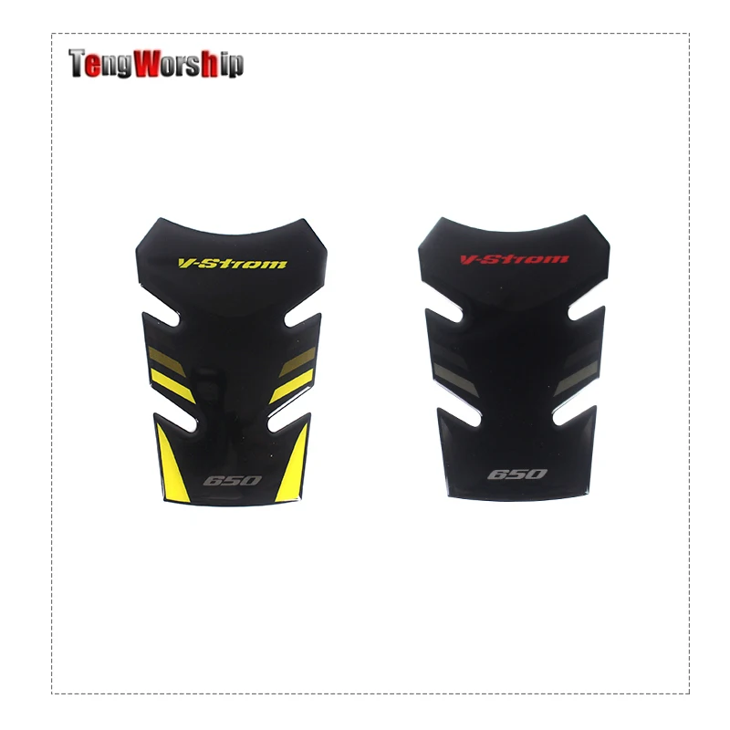

High quality new style 3D Fish Bone Protector Decal Gas Cap Pad Filler Oil Tank Decals for SUZUKI V-STROM 650