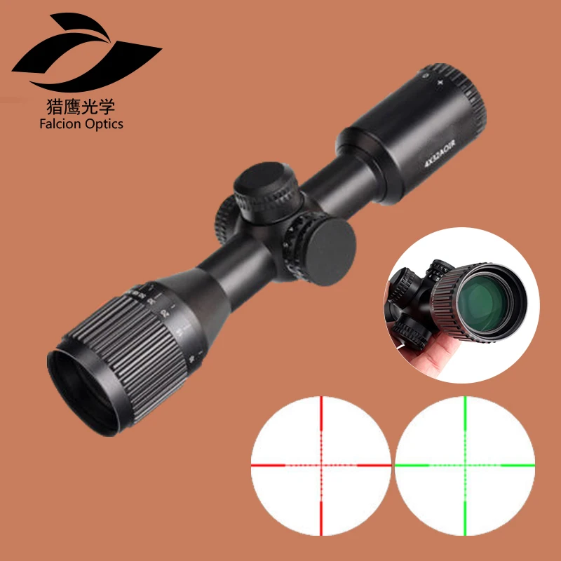 

4X32 AOIR Compact Wide Angle Rifle scope Mil Dot Reticle Riflescopes Optic Outdoor Hunting Taveling Scopes Riflescopes Airsoft