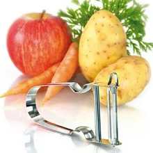 

Work well kitchen tools Potatoes/Carrots/Turnips Peeler Rex with Slip Proof Handle Stainless Steel Peel