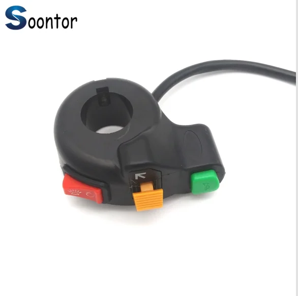 Переключатель Рог поворотники On/Off светильник 12V мотоцикл niversal Обувь для езды на