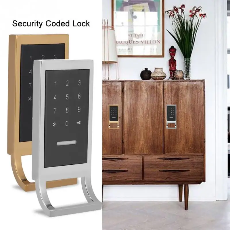 Home Office Drawer Cabinet Lock Zinc Alloy Locker Lock Combination