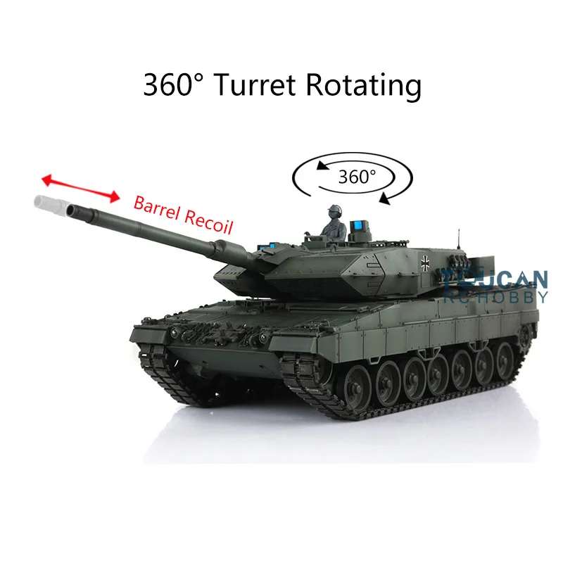 Mato 1//16 Leopard2A6 Metal Driving Wheels Track Guides Upgrade Henglong 3889