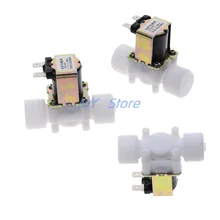 3/" DC 12V PP N/C Электрический Соленоидный клапан управление водой переключающее устройство