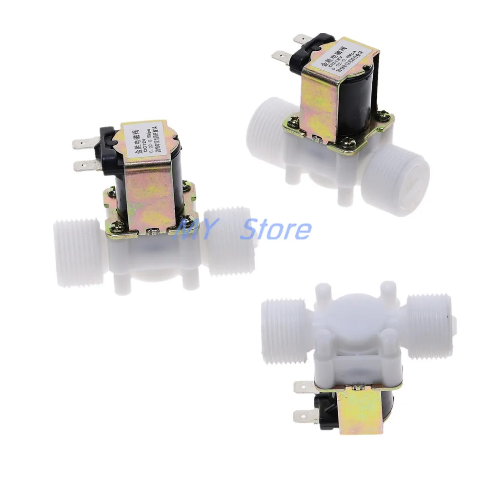 

3/4" DC 12V PP N/C Electric Solenoid Valve Water Control Diverter Device