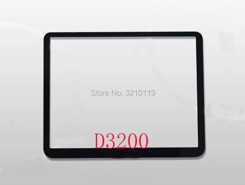 New LCD Screen Window Display (Acrylic) Outer Glass For NIKON D3000 Camera Screen Protector + Tape