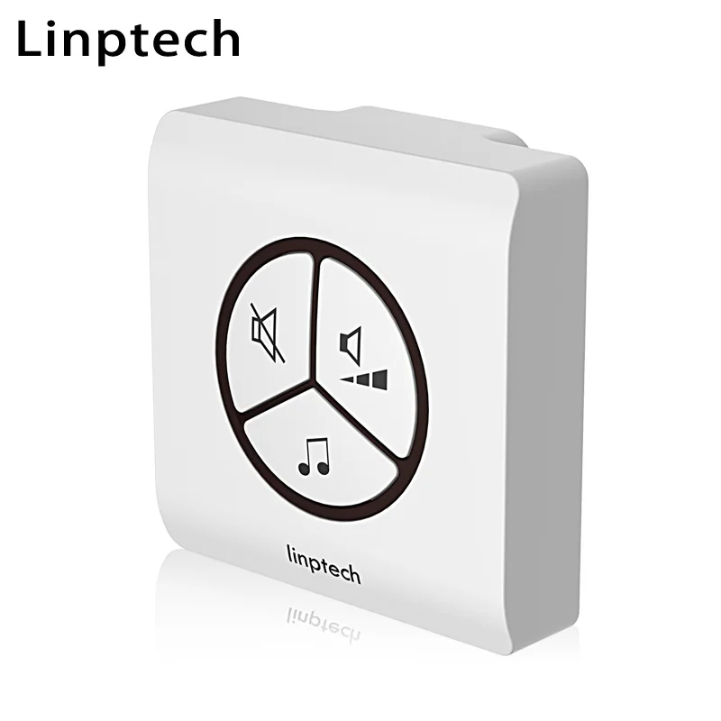 (G1 Accessories) Linbell smart wireless 433 kinetic doorbell no battery 433mhz door bell transmitter EU/US/UK plug receiver