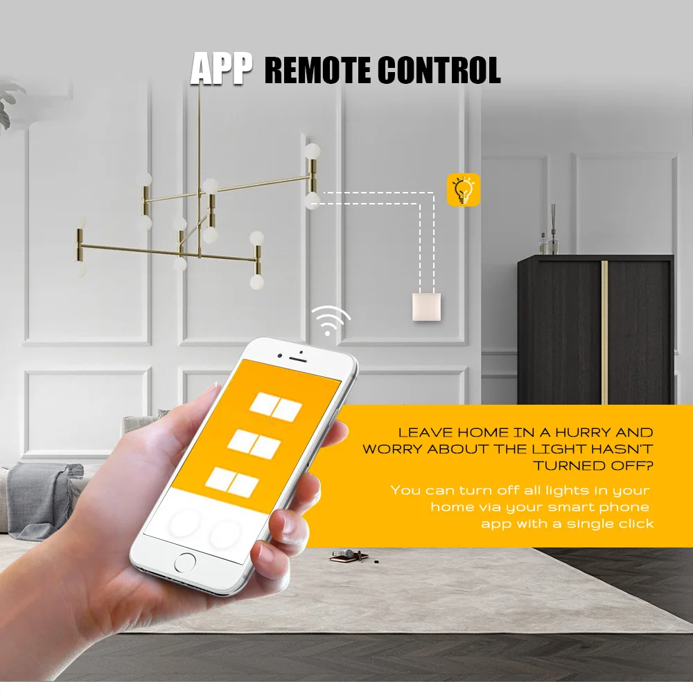 Aqara Single Button Wall Home Switch Panel Single Fire Single Key Version ( Xiaomi Ecosystem Product ) 