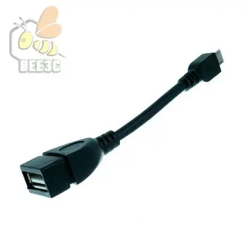 

OTG to Micro USB Host Cable OTG 10cm 20cm micro/OTG 5pin mini usb cable for tablet pc mobile phone mp4 mp5 Smart Phone 300pcs