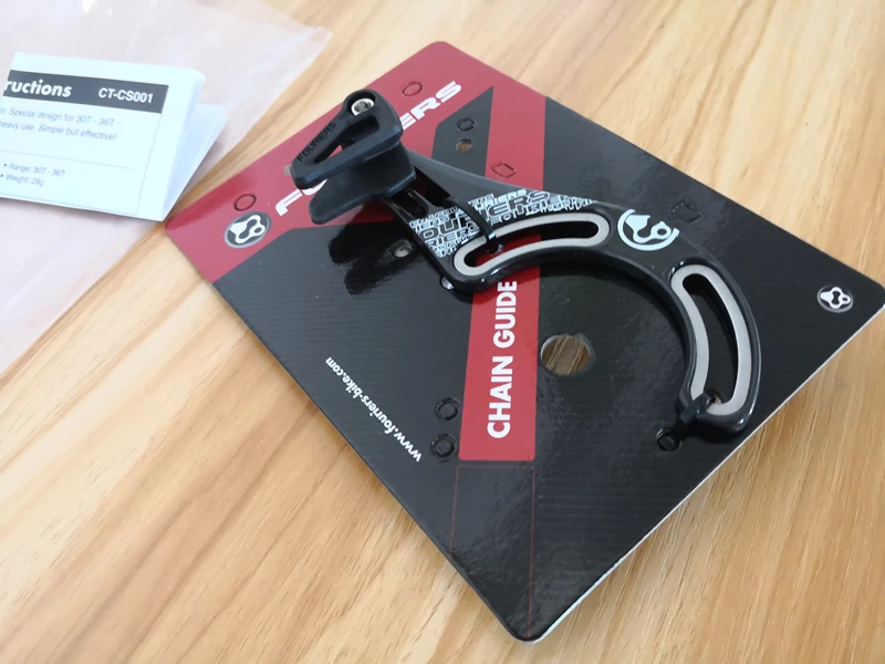 FOURIERS CT-CS001-500 ISCG-05 carbono con nylon ligera bicicleta estable chainguide para 1X MTB transmisión 30 T ~ 38 T FOURIERS CT-CS001-500 ISCG-05 carbono con nylon ligera bicicleta estable chainguide para 1X MTB transmisión 30 T ~ 38 T