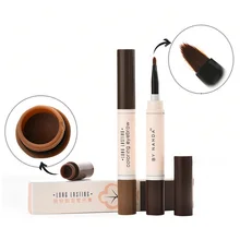 Makeup Eye Brow Pencil Pen Fine Eyebrow Enhancer Waterproof Brow Make Up Cosmetic Natural Eyebrow lasting Gel Eyebrow xgrj