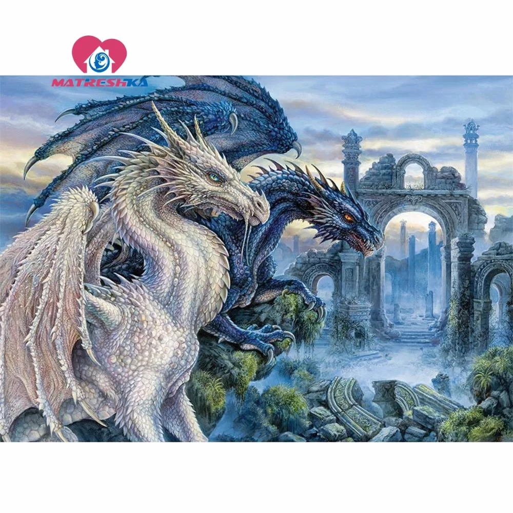 

Diamond embroidery 5d diamond painting full square picture dragon Diamond painting full text Diamond mosaic handicraft craft