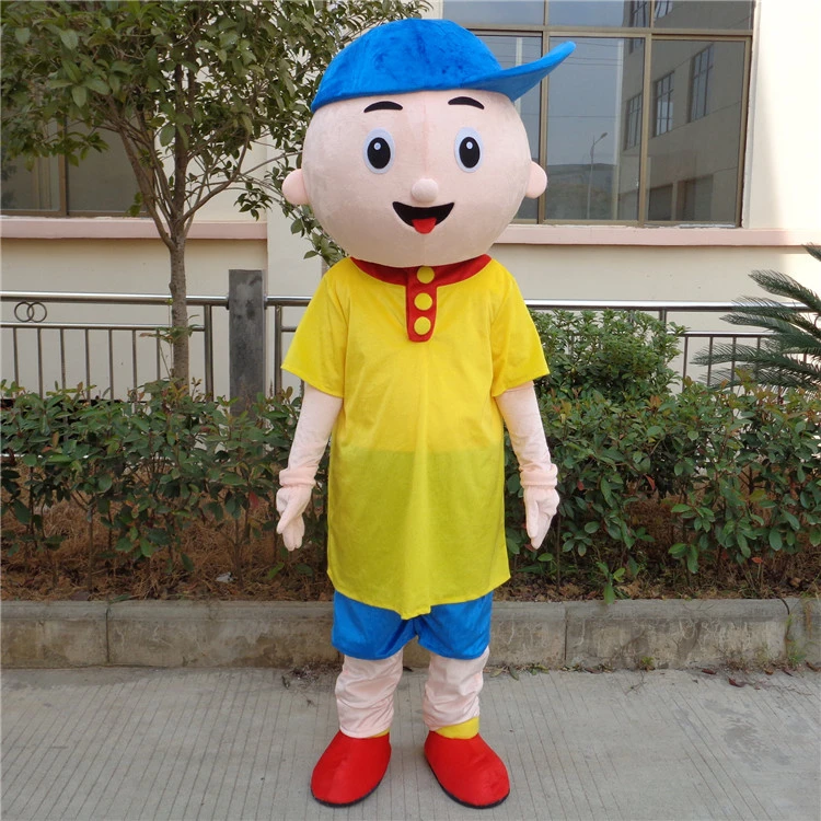 Caillou Mascot Costume Adult Size Caillou Boy Cartoon Mascot Costumes For  Halloween Party Event - Mascot - AliExpress