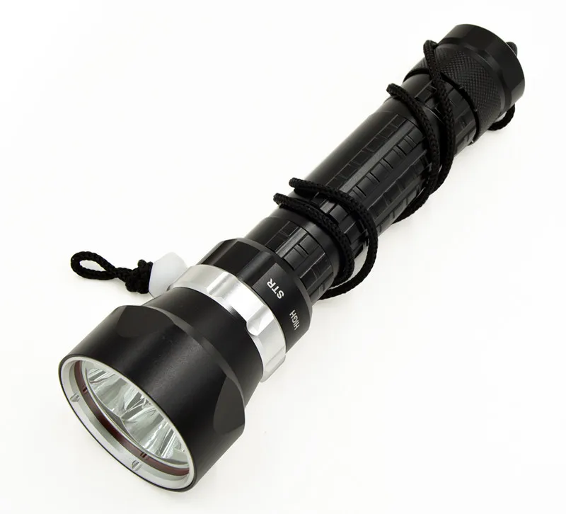Новый Дайвинг 4 * XM L2 6000 люмен светодиодный фонарик Taschenlampe водонепроницаемая