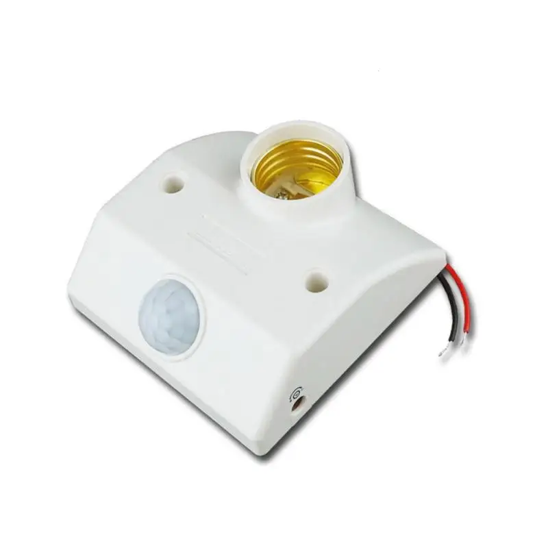 

QIACHIP 110V 220V 50/60Hz Lamp holder E27 220V infrared motion sensor light automatic switch Z3