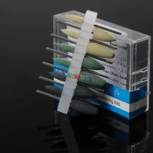 Новые Стоматологические алмазные боры полировки наборы смолы база скрытый протез hp-0412