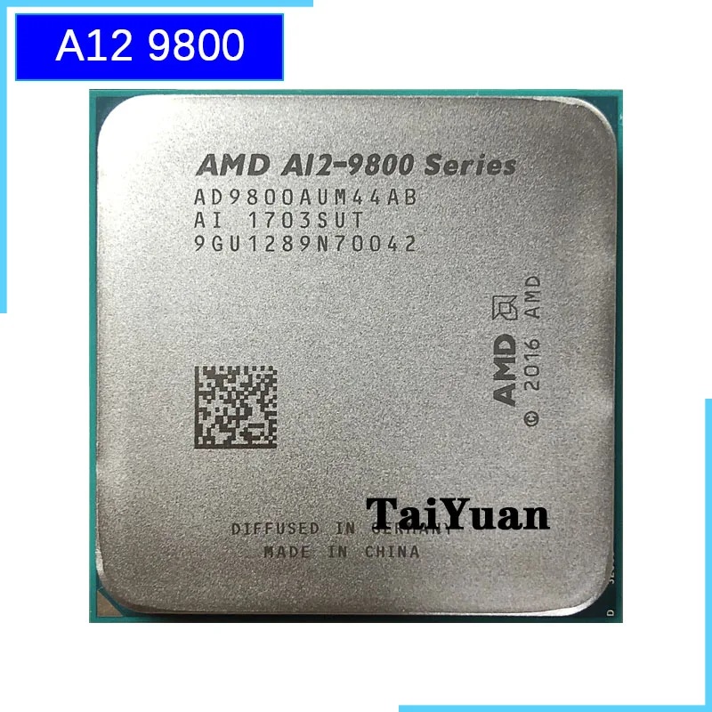AMD A12 Series 9800 3 8 ГГц Quad Core Процессор процессор AD9800AUM44AB /AD980BAUM44ABSocket AM4|Процессоры| |