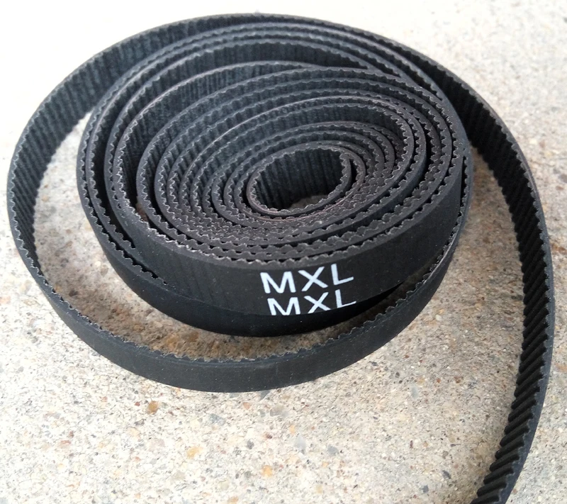 whole sale 9 meter MXL open Timing belt Pitch 0.08"(2.032mm) Neoprene