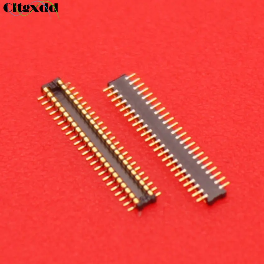 

cltgxdd 5~30pcs 46 pin FPC connector for iphone 5C 5S touchscreen touchpad digitizer for integrated circuit motherboard 46pin