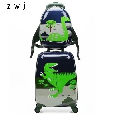 Мультяшные детские чемоданы багажный набор сумка на колесиках для детей