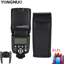 Светодиодная лампа для видеосъемки Yongnuo Вспышка YN565EX III для Canon 6d 60d 5d Mark iii 550d 1100d 650d 600d 700d 7d 5d2 Камера Беспроводной ttl флэш-памяти