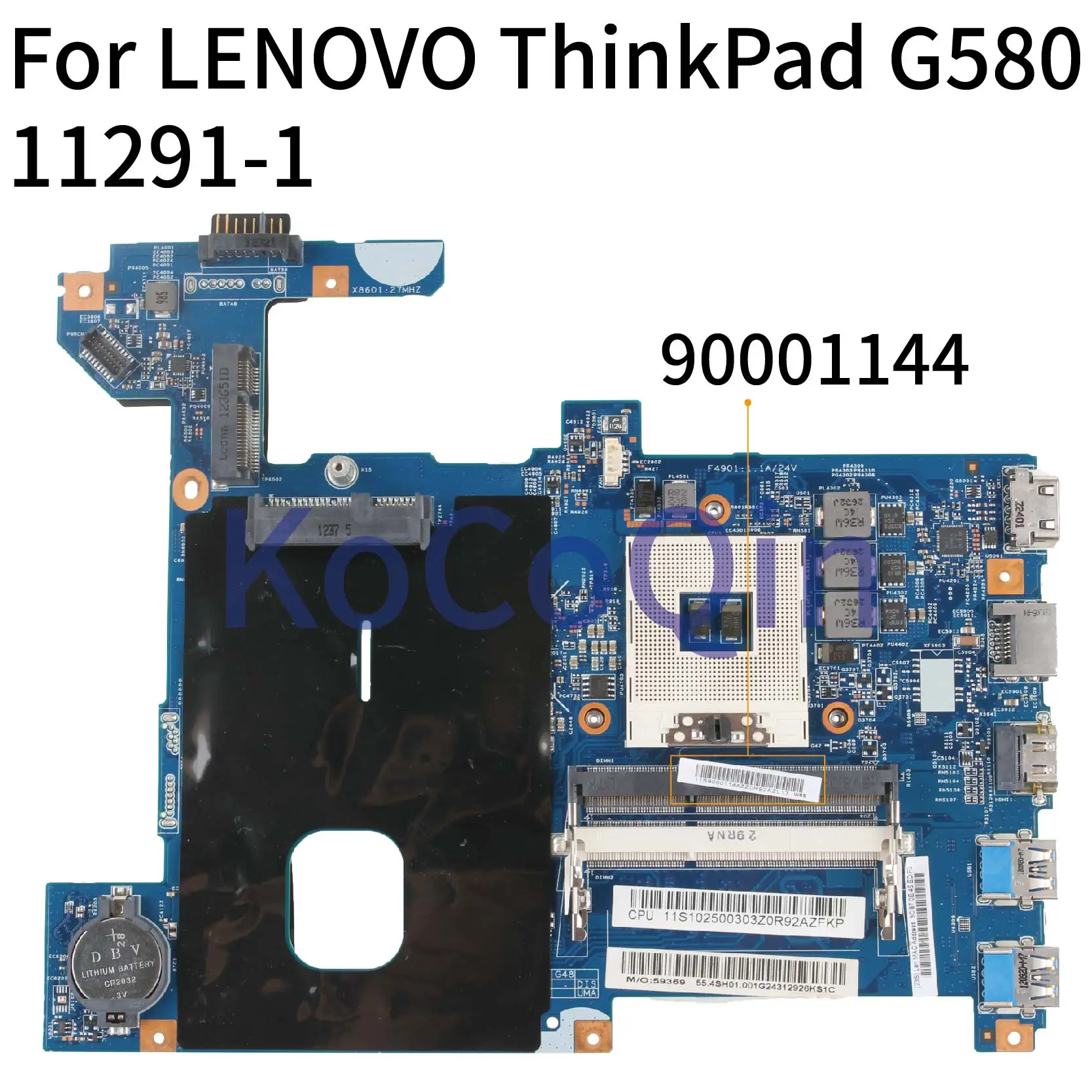 KoCoQin материнская плата для ноутбука LENOVO ThinkPad G580 15 6 'HM76 дюймов 11291-1 48.4SG15.011 11S90001144ZZ