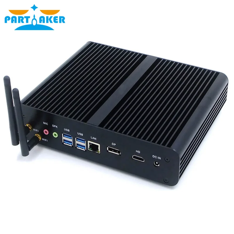 

Intel I7 6500U Fanless 6th Gen Fanless Mini PC VGA HDMI LAN Ports Partaker Three Years Warranty Ship from Russia