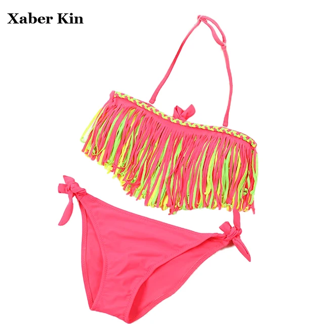 Best Price Xaber Kin Tassel Swimsuit For Girl Swimsuit Children's Bikini Sets Large Size Children Girls Swimwear Bathing Suits G18-K8 Best Price Xaber Kin Tassel Swimsuit For Girl Swimsuit Children's Bikini Sets Large Size Children Girls Swimwear Bathing Suits G18-K8